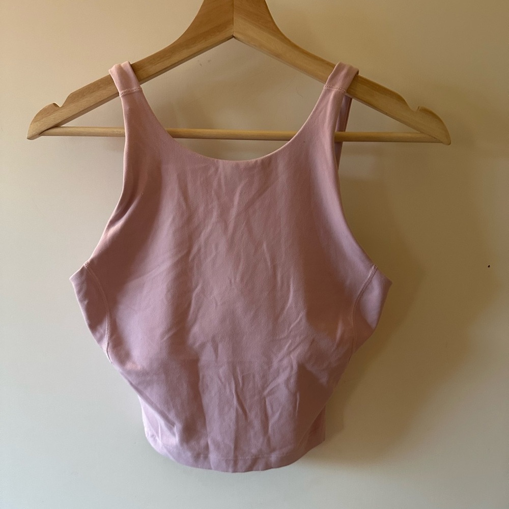 Lululemon Athletica Light Pink Tank Top